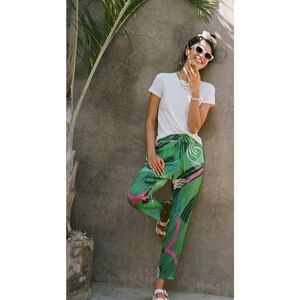 Anthropologie The Odell’s Julia Paint-Swiped Tapered Pants